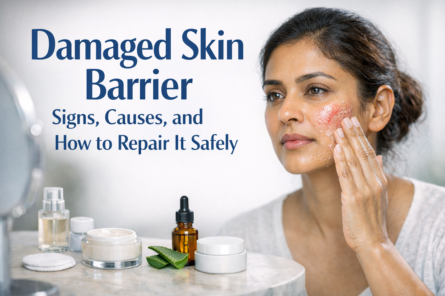 Damaged Skin Barrier: Signs, Causes, and How to Repair It Safely