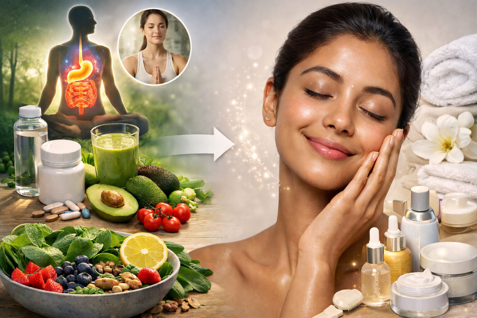Holistic Approach to Skin Health: Internal Wellness and External Care