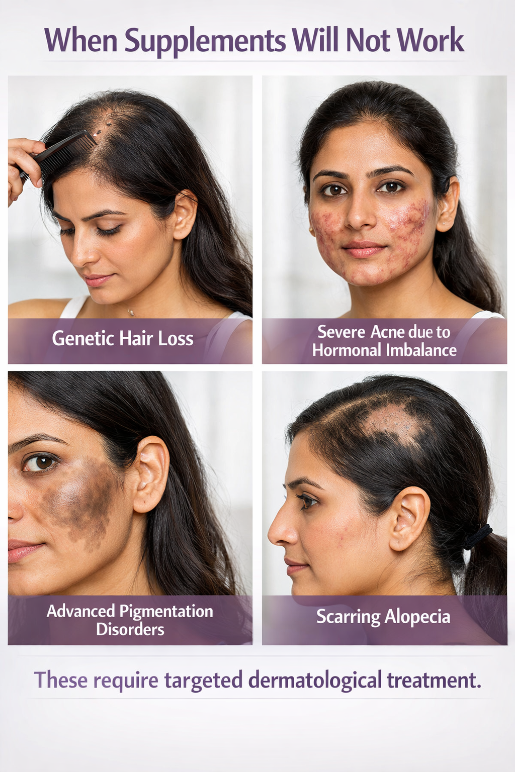 When Supplements Will Not Work